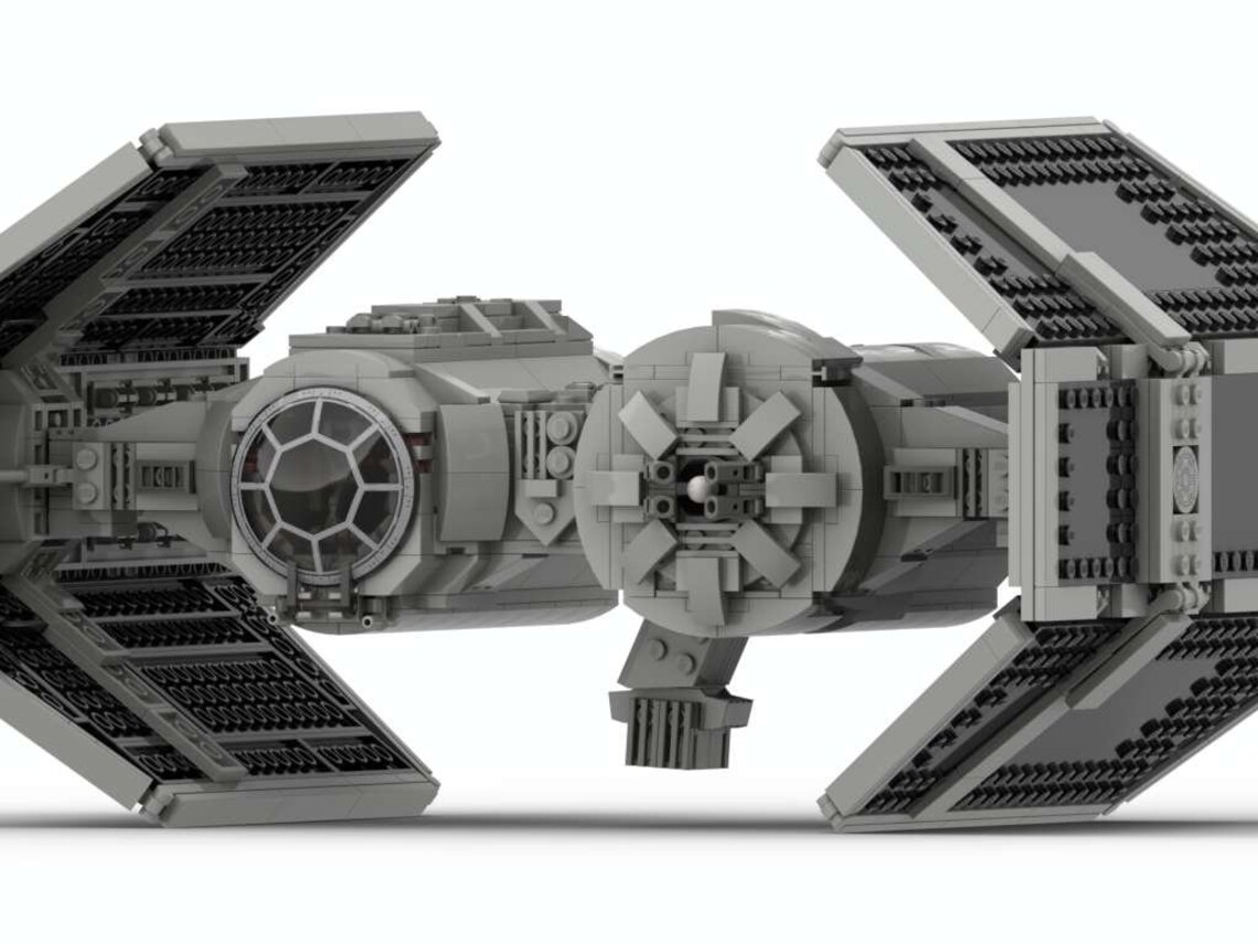 lego star wars tie bomber moc