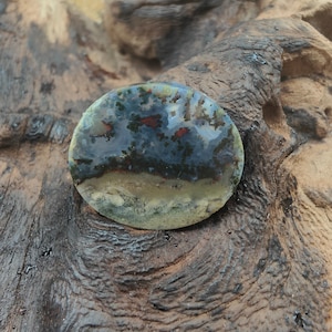 Landscape Scenic Moss Agate, Cabochon, Gem stone, Mulitcolour
