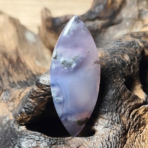 Purple Moss Agate Gemstone