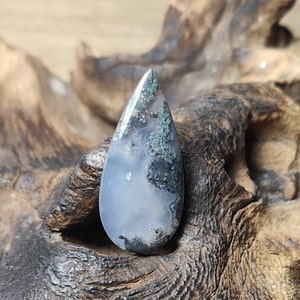 Beautiful Scenic Moss Agate Cabochon