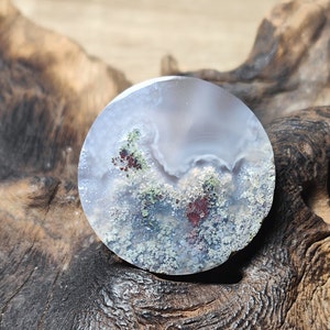 Scenic Moss Agate Cabochon