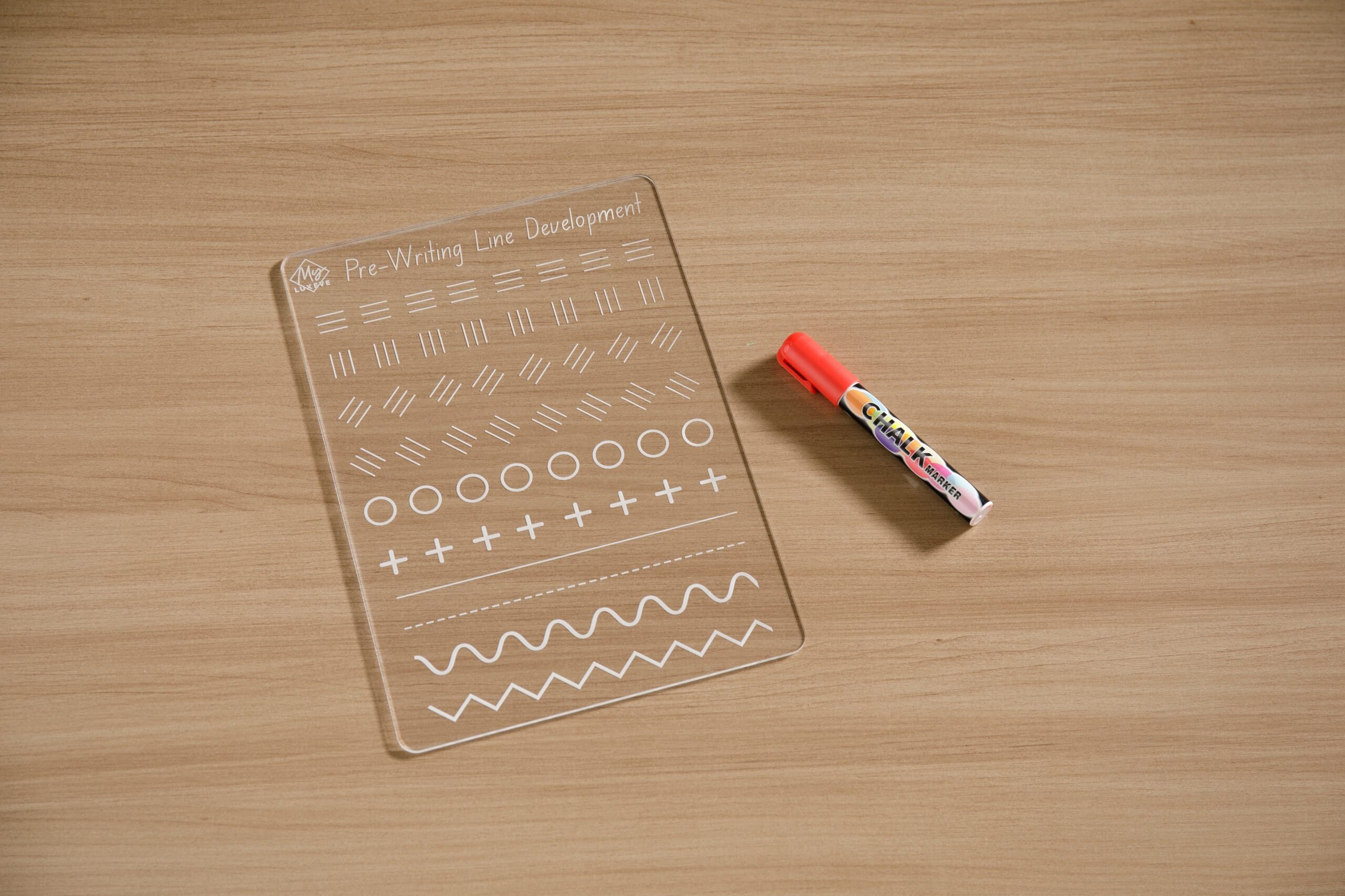 PRE WRITING LINE Development Board, Kids Learning Board, Tracing Boards ...