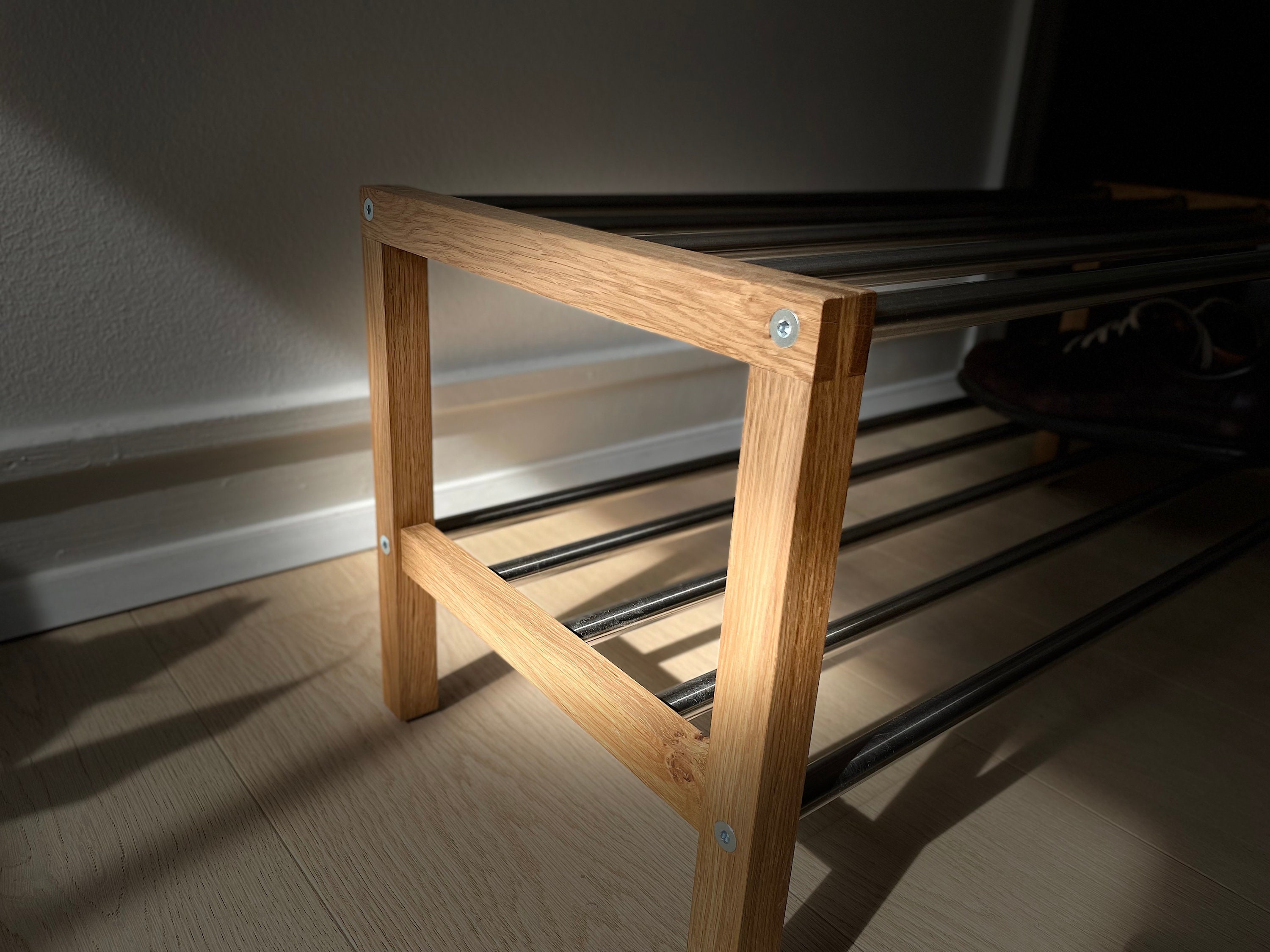 Upgrade Your IKEA TJUSIG Shoe Rack Etsy UK