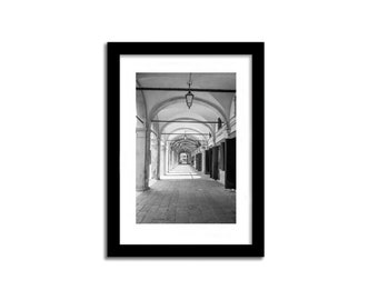 ARCHITECTURE Venice, Black and White Fine Art Sustainable Print, Wall Art