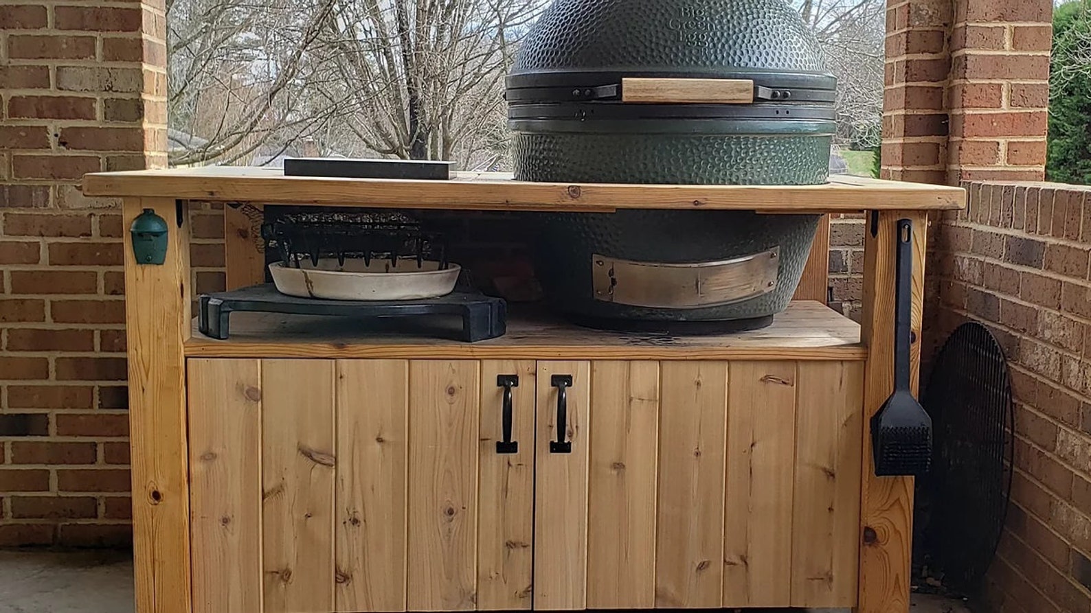 Hawkeye Ceramic Grill Table Etsy Canada