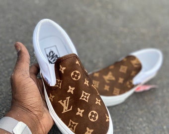 yellow louis vuitton vans