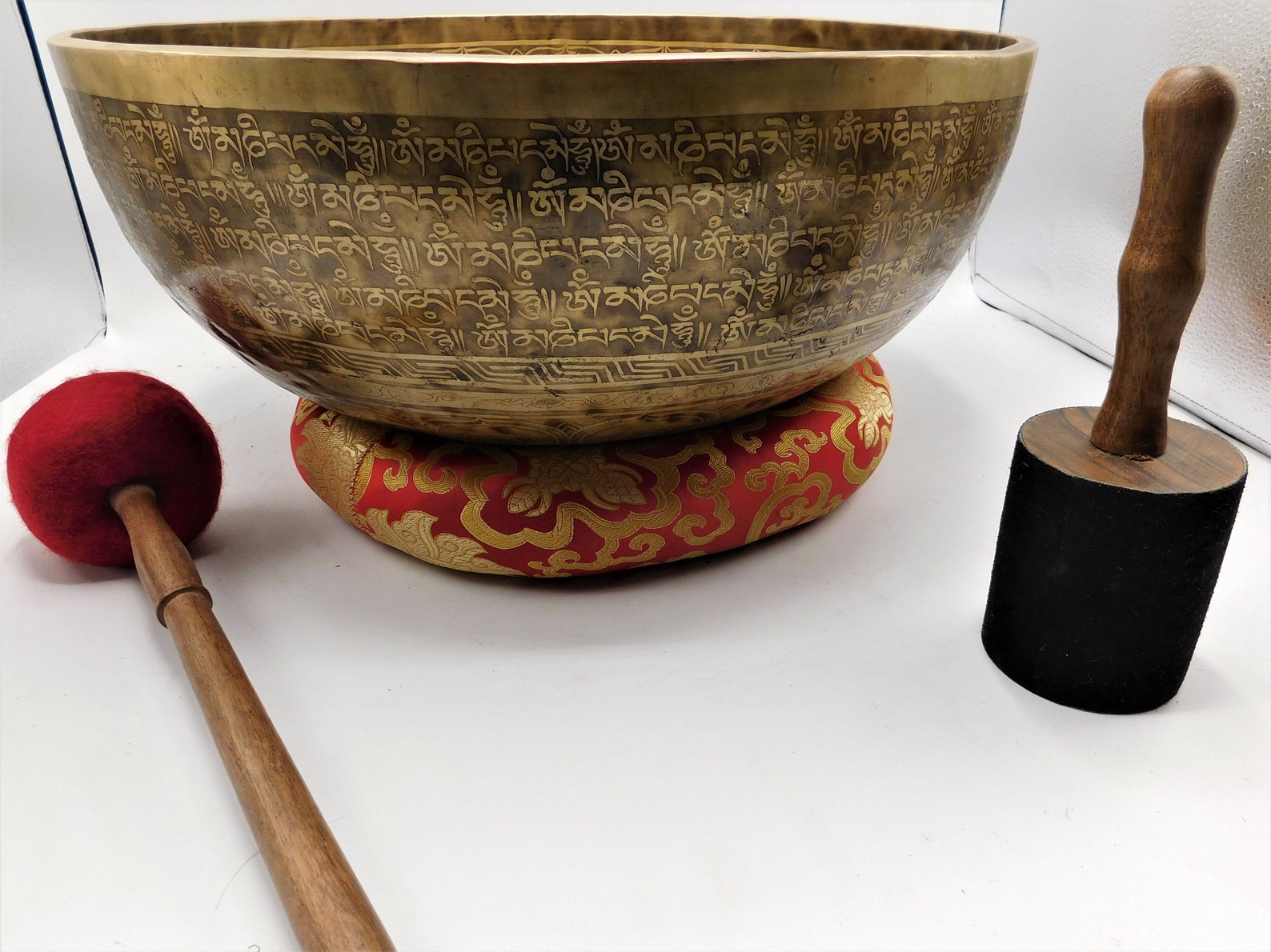 18 Inch Buddha Singing Bowl Large Singing Bowl for Etsy