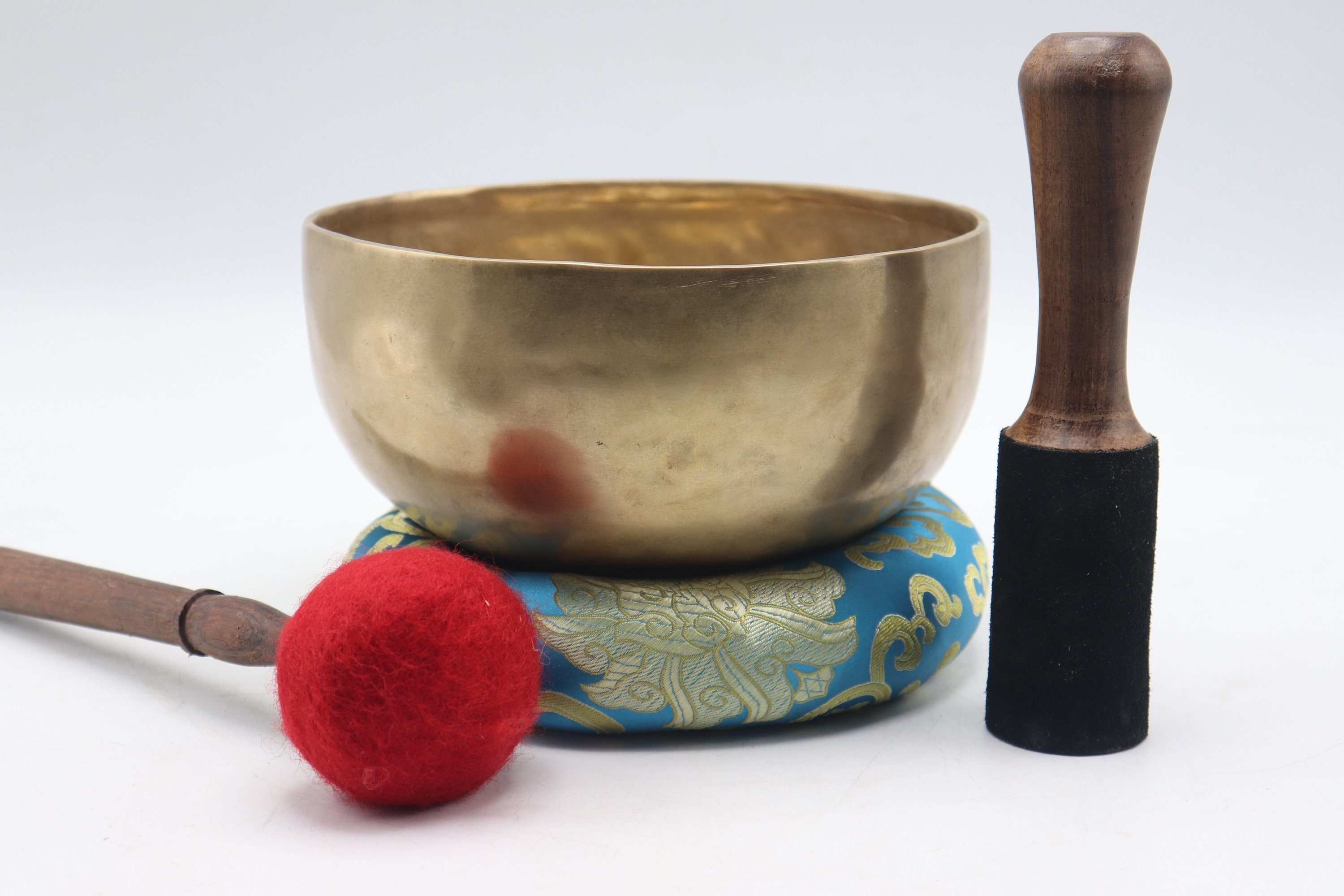 8 Inch Tibetan Singing Bowl Yoga Bowl Handmade in Nepal Etsy