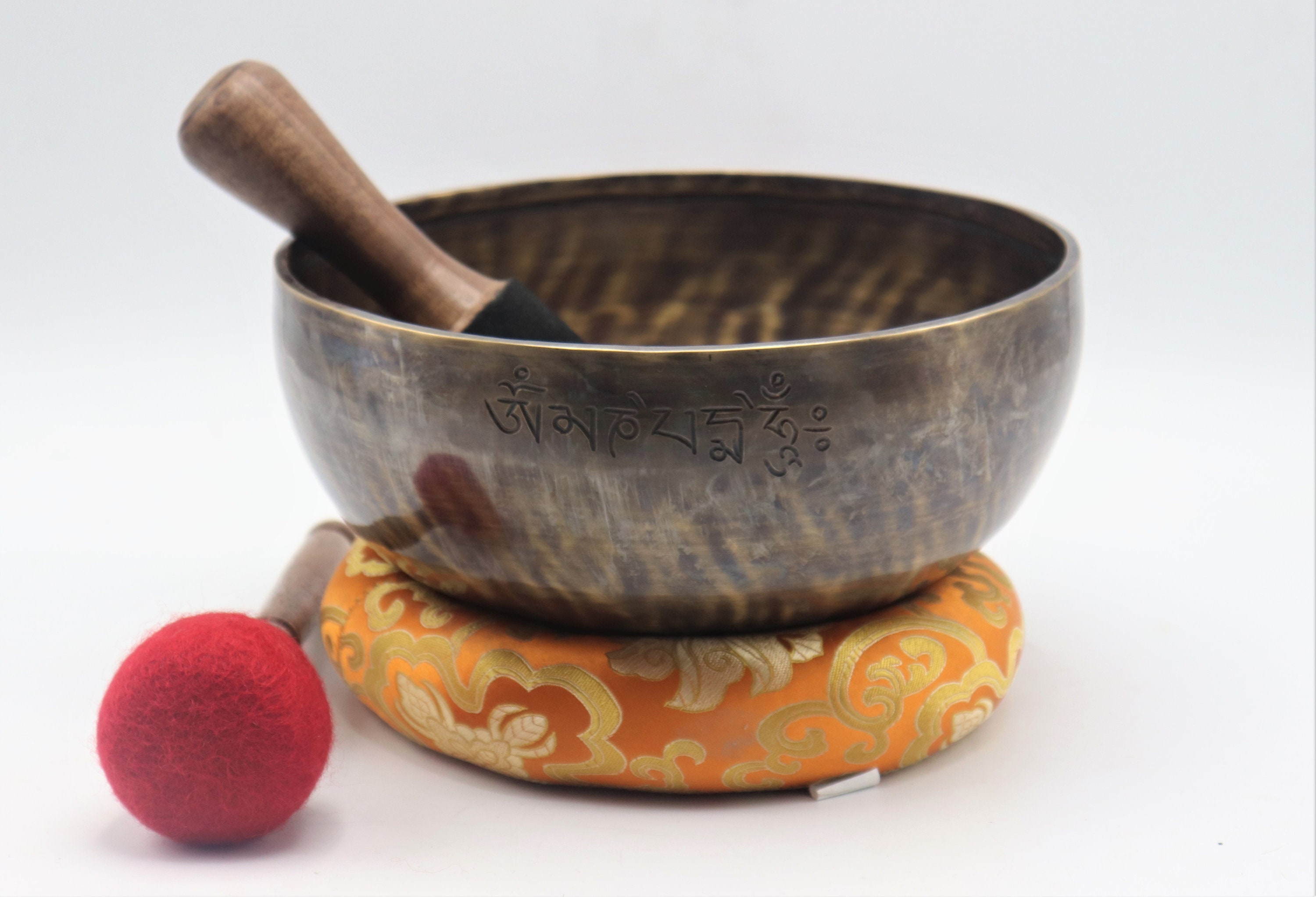 10 Inch Full Moon Singing Bowl Tibetan Singing Bowl From Nepal Made in