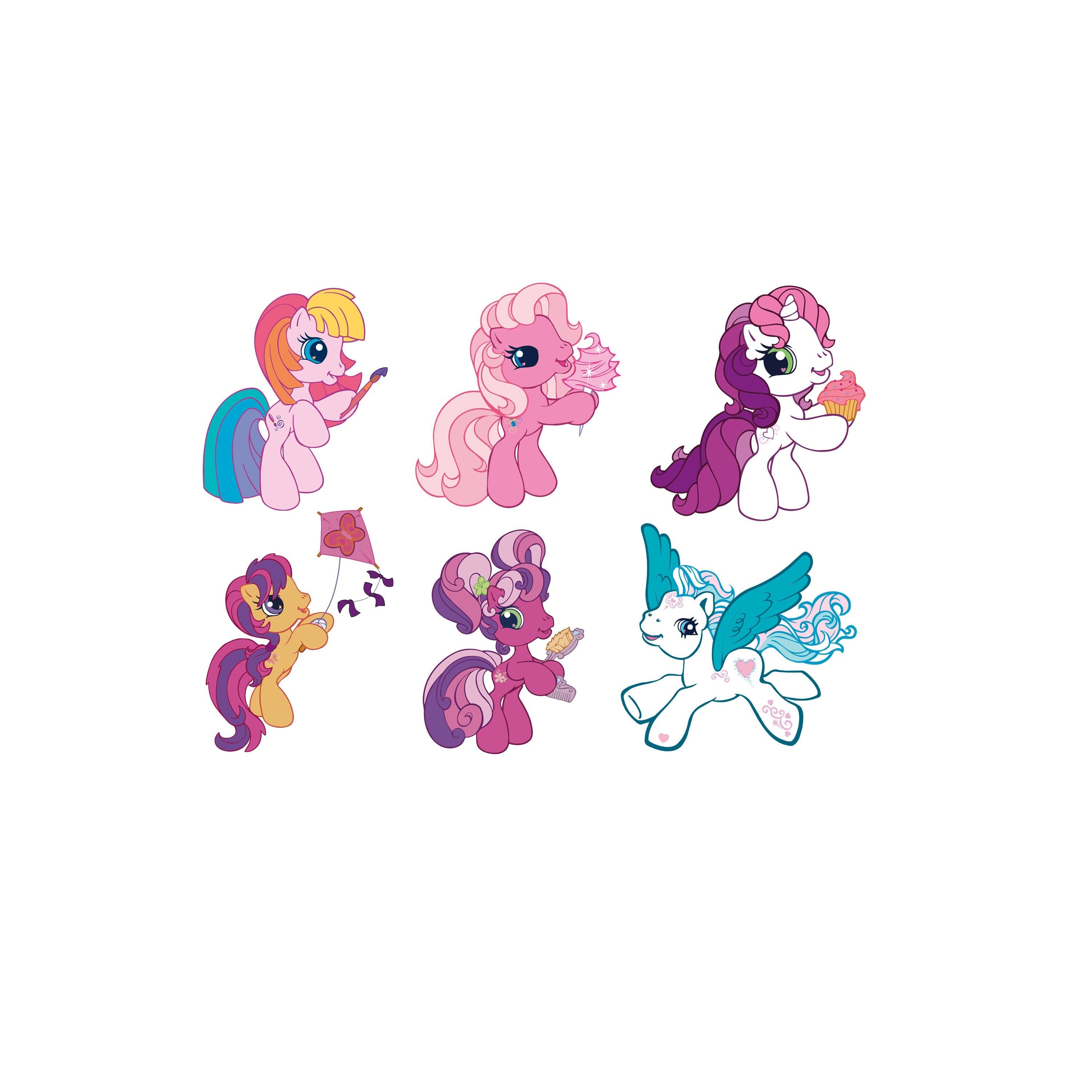 My Little Pony Body Stencils
