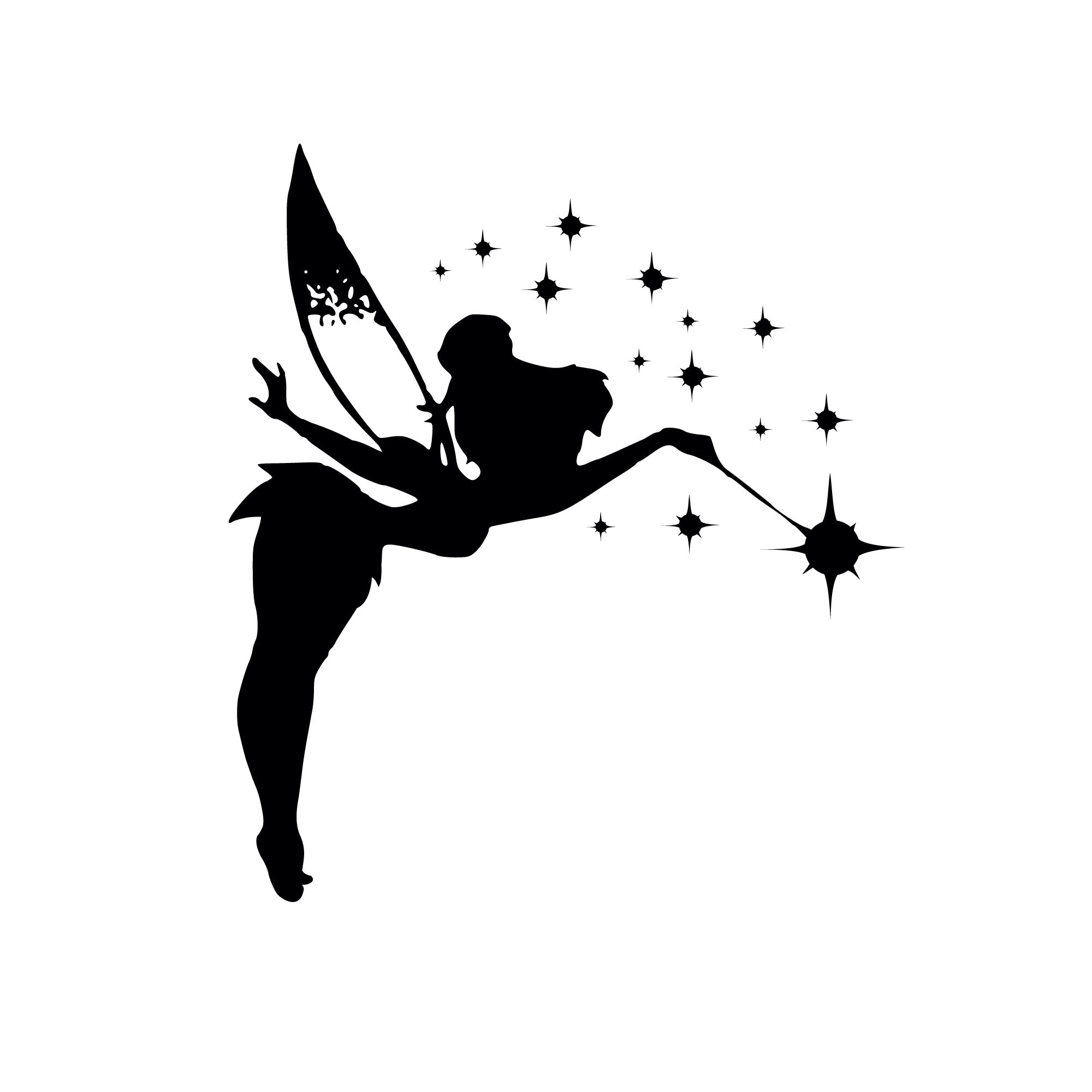 Arriba 48+ imagen tinkerbell silueta vector - Thptletrongtan.edu.vn