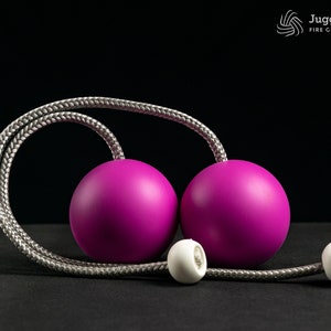 Dyneema Contact Poi PAIRE - Custom Made - Many Colors, Rope and Knob options