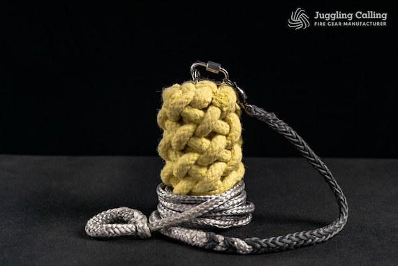 Fire & Practice Rope Dart 100% Pure Kevlar Heads Dyneema and Technora Leash  Monkey Fist or Isis Heads -  Canada