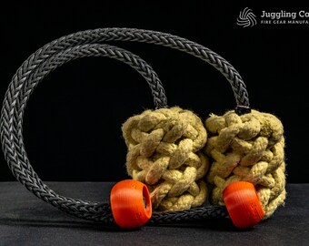 Isis Fire Poï - Custom Made - 100% Pure Kevlar