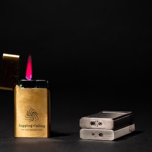 Jet Torch Feuerzeug - Pinke Flamme