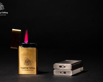 Jet Torch Lighter – Refillable Butane Flame Lighter for Fire Performers