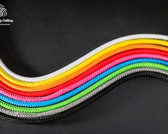 Rope for Poi & Fire Props – VPC / Technora / Dyneema / Kevlar / Semi-Static – Sold by the Meter