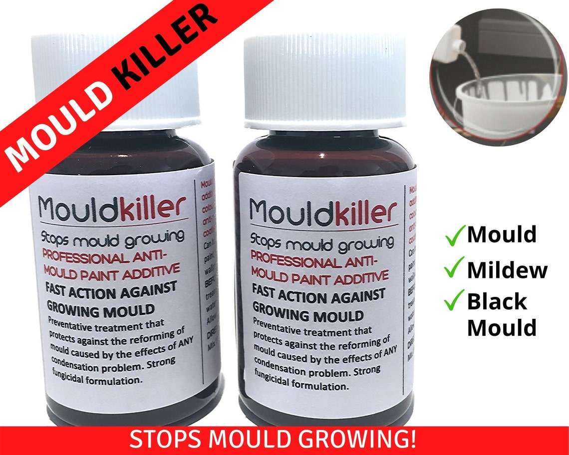 Anti Mould & Anti Fungal X Strength Paint Additive STOPS Etsy