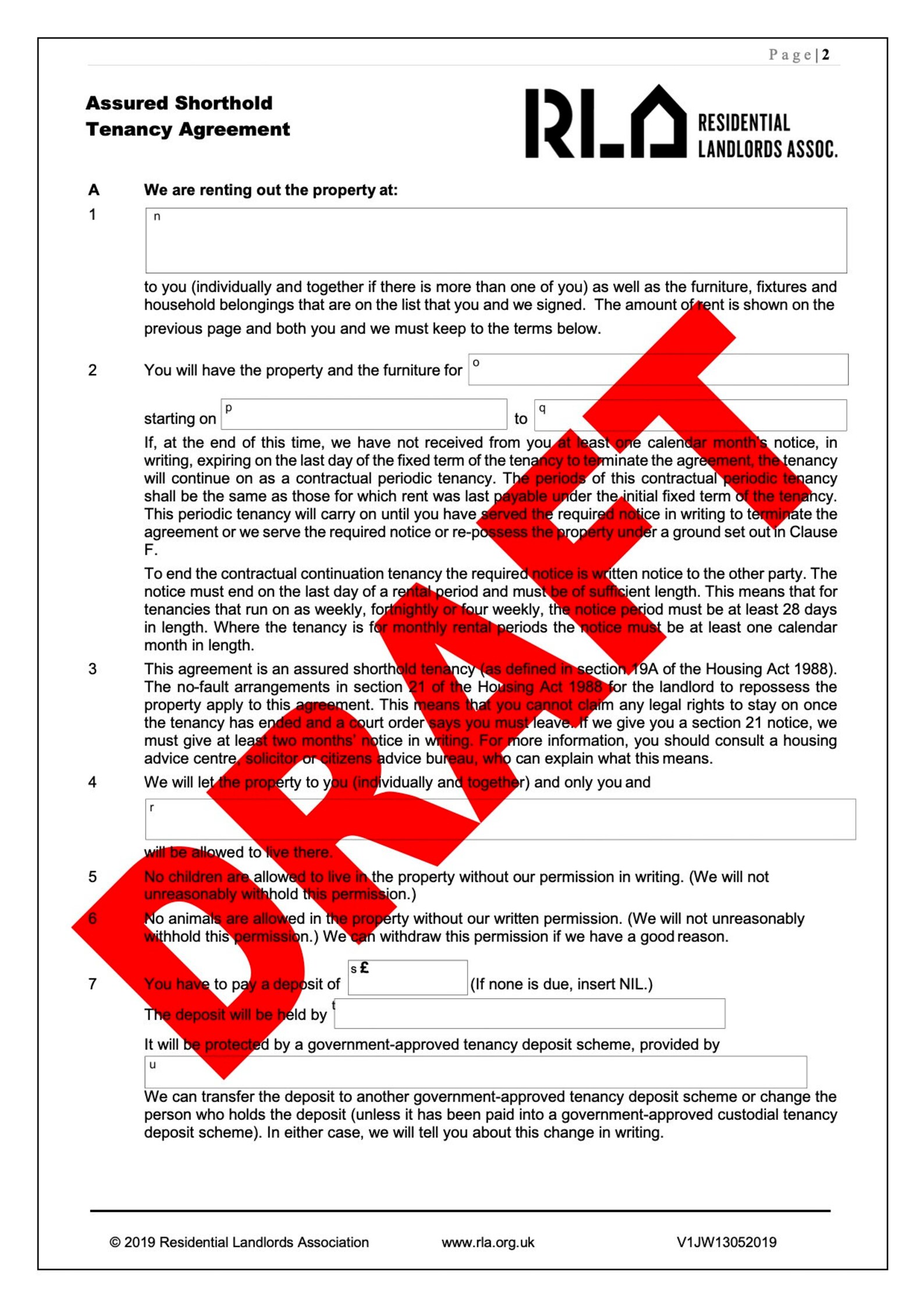 Tenancy Agreement In England 88 - 9yv5i5z