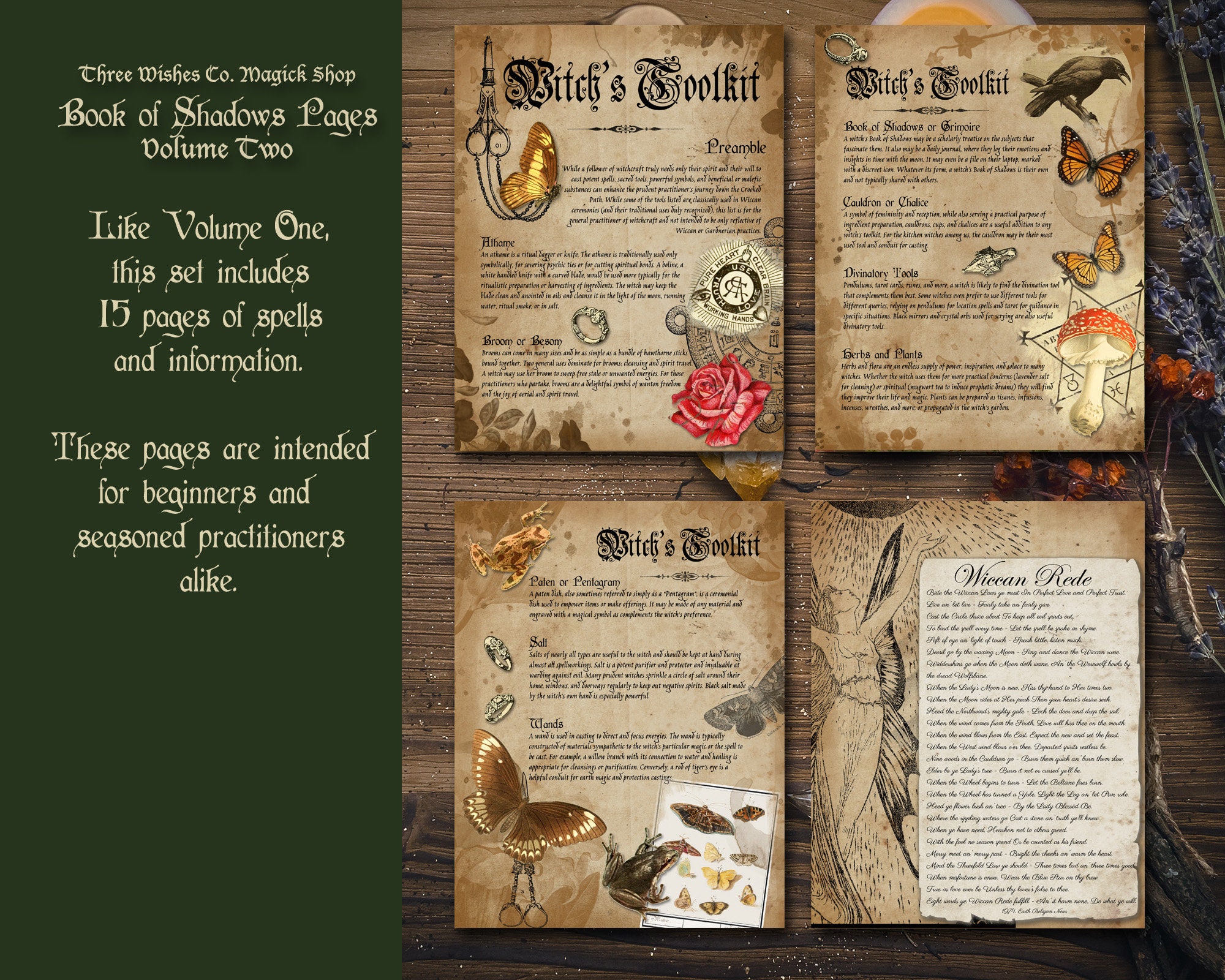 Grimoire (The Book of Spells) Journal – Grove and Grotto