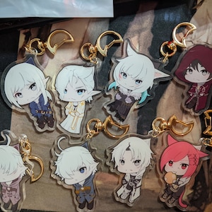 FFXIV Tsumamare Endwalker hanging Keychains