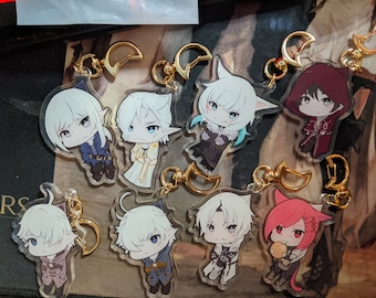 FFXIV Tsumamare Endwalker hanging Keychains