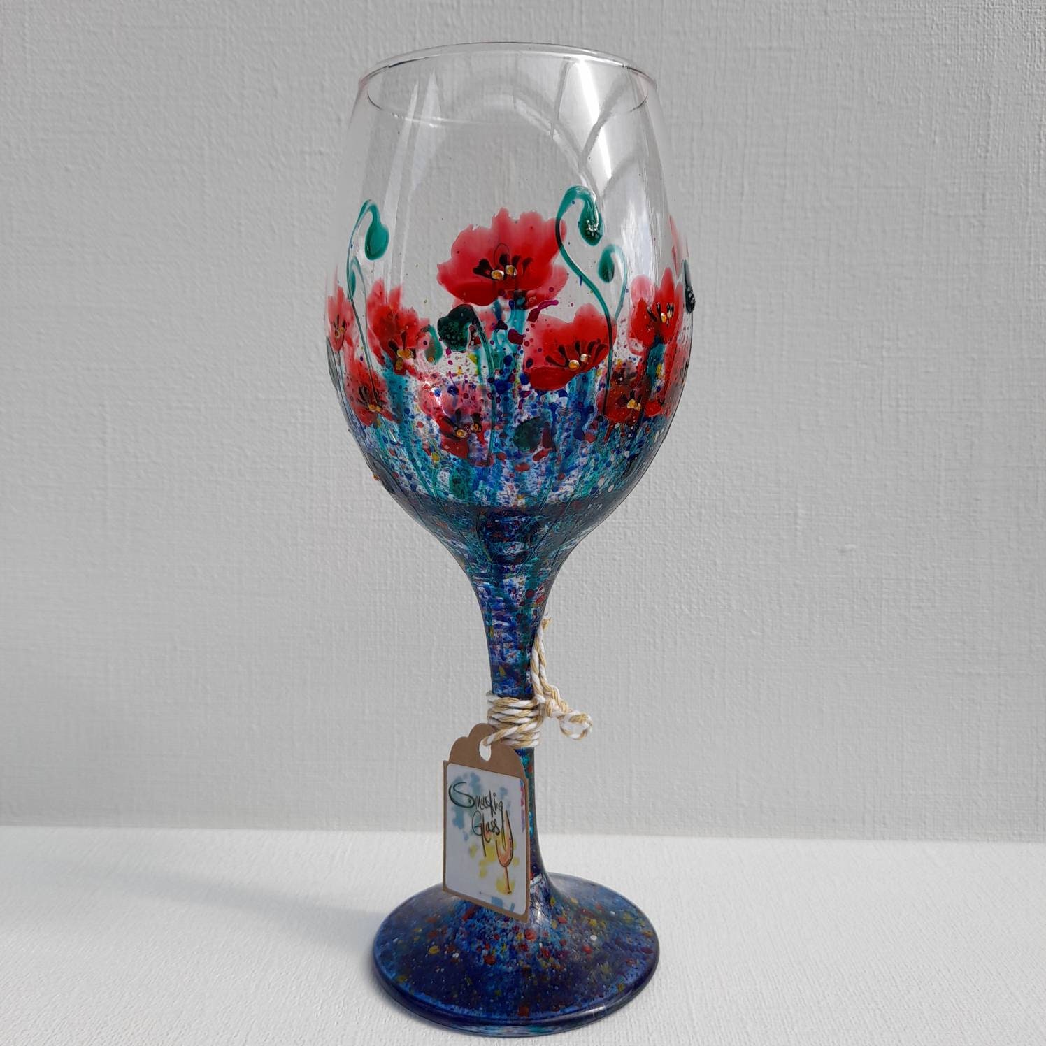 1 Party Cup Hand Blown Glass Cup, Cane, Murrine, Colorful, Playful, Set of  Glasses, Wine Glass, Great Gift Idea, Unique, Price per Glass 
