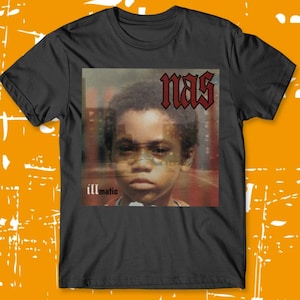 Nas Illmatic album cover t-shirt