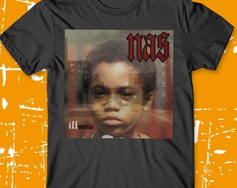 Nas Illmatic album cover t-shirt