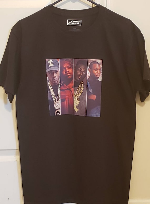 Mount Rushmore of Hip Hop T-shirt rakim, Kool G Rap, Big Daddy Kane, KRS-1  
