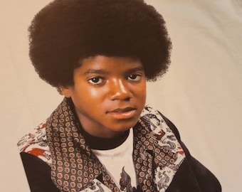 Young Michael Jackson t-shirt