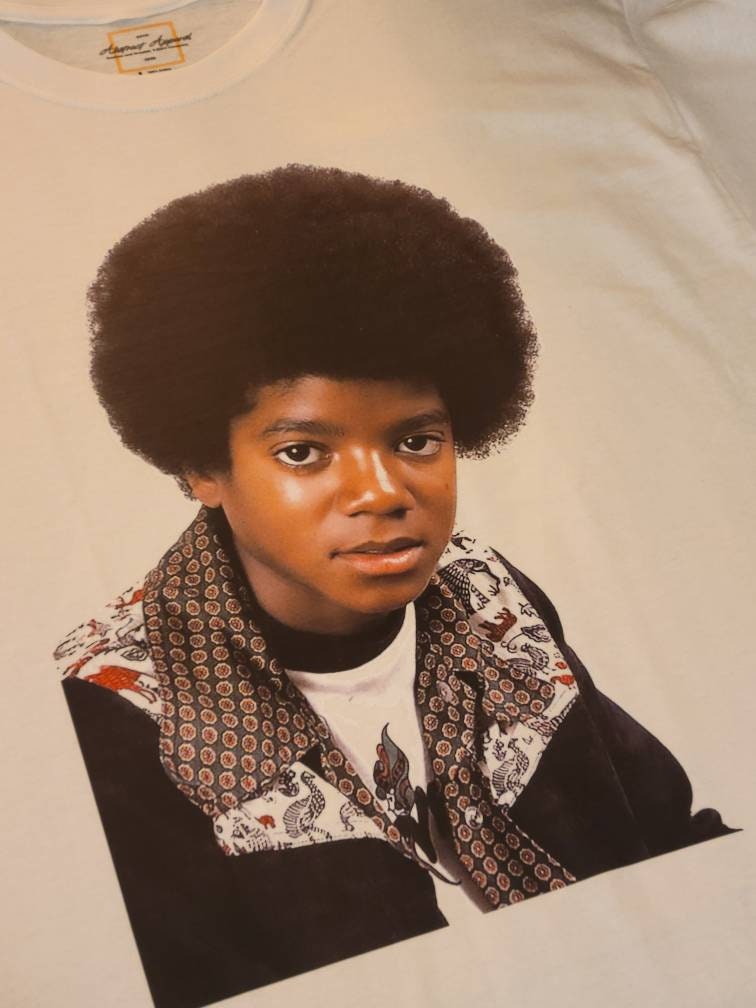 Young Michael Jackson Singing T-Shirt