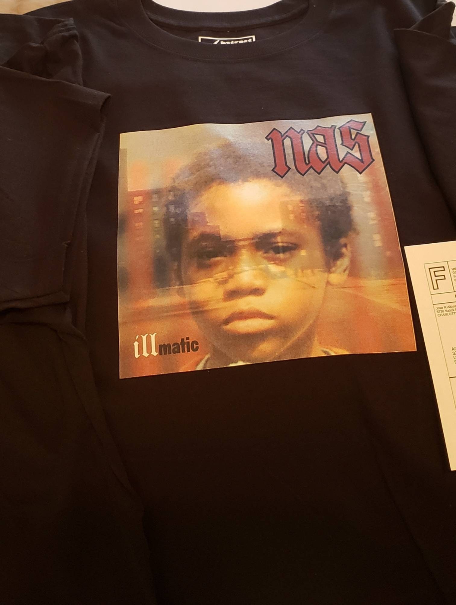 Nas Illmatic Album Cover T-shirt - Etsy