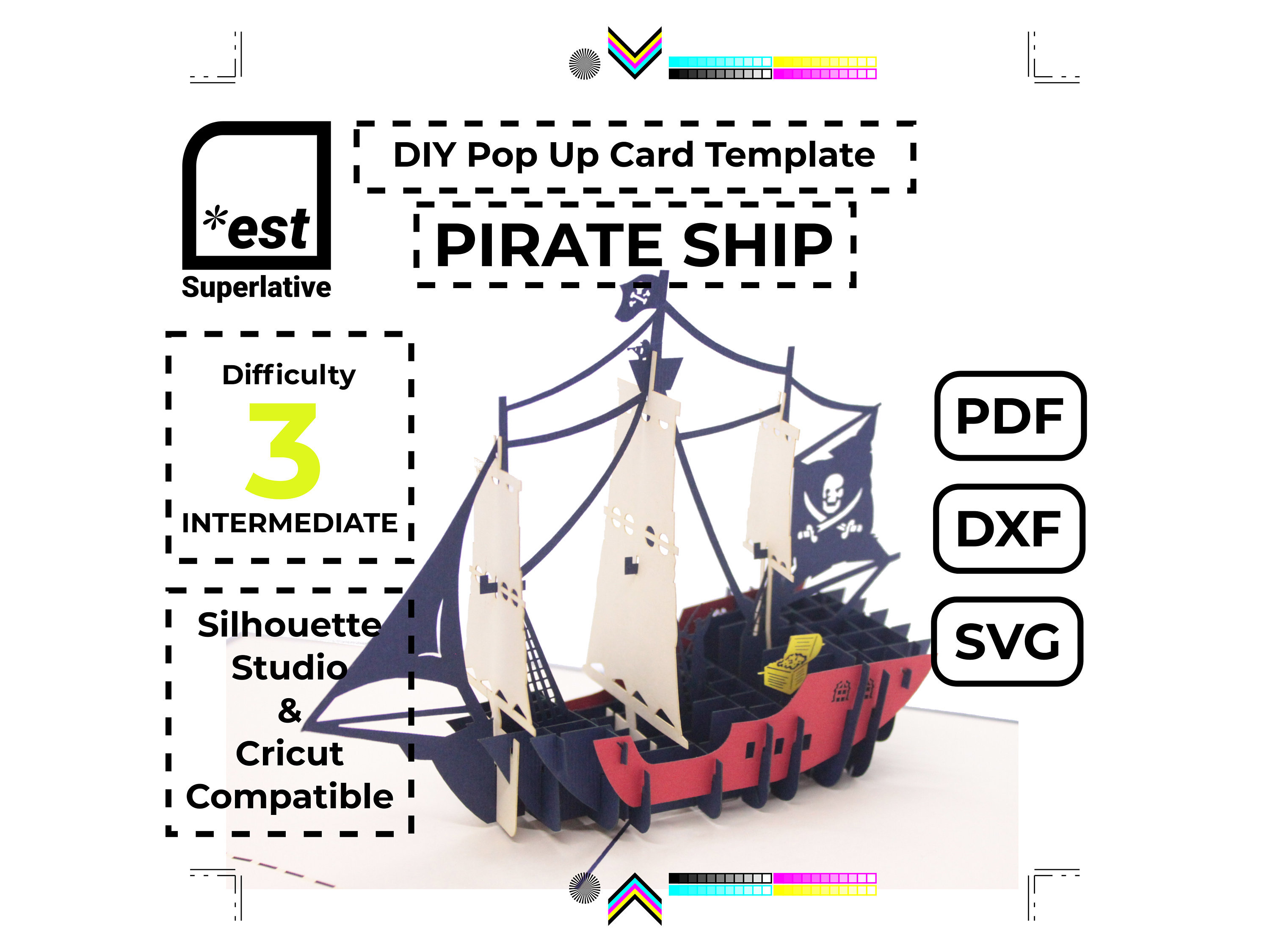 Pirate Ship Template Pirate Ship Template