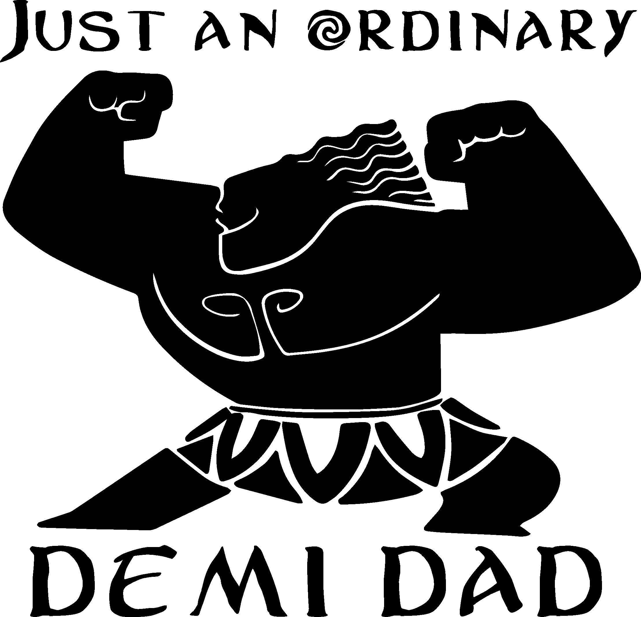 Maui Demi Dad Decal | Etsy Denmark