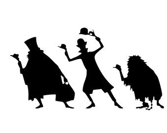 Haunted Mansion Hitchhiking Ghosts Decal