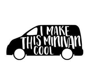 Minivan Decal - Etsy