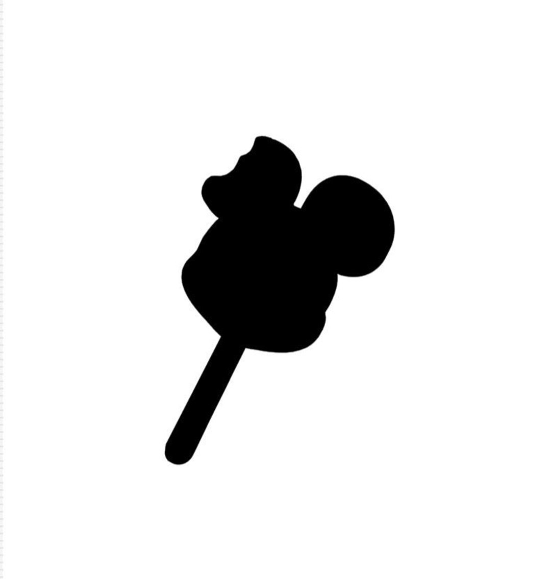 Mickey Ice Cream Bar Decal Etsy