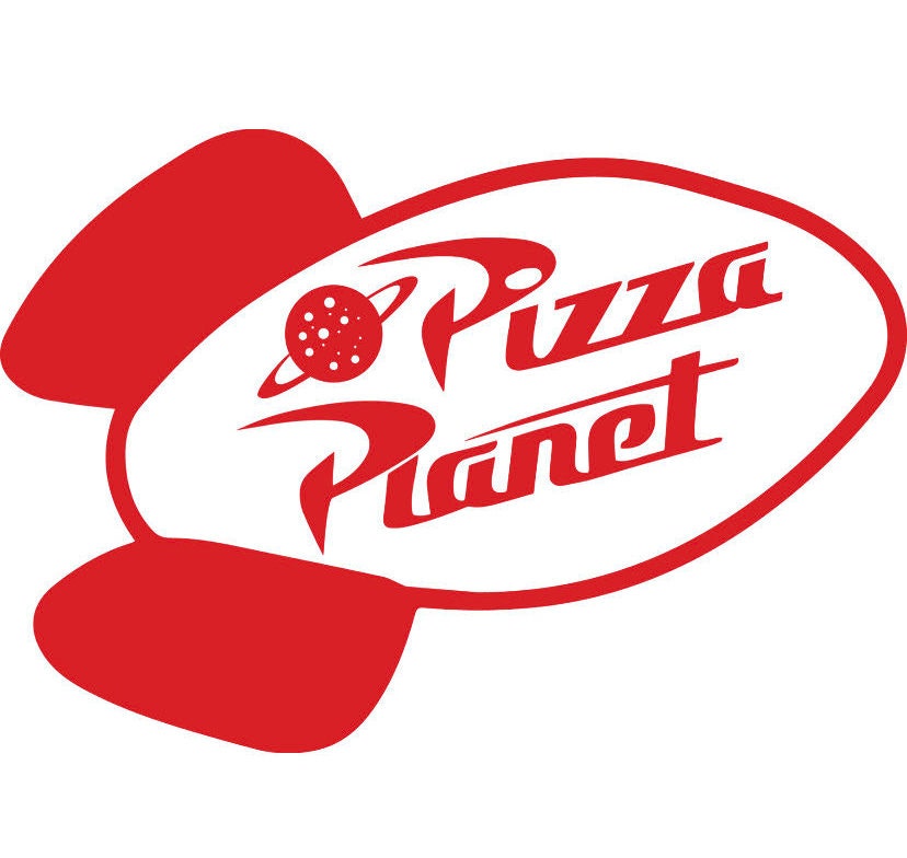 Pizza Planet Decal Etsy