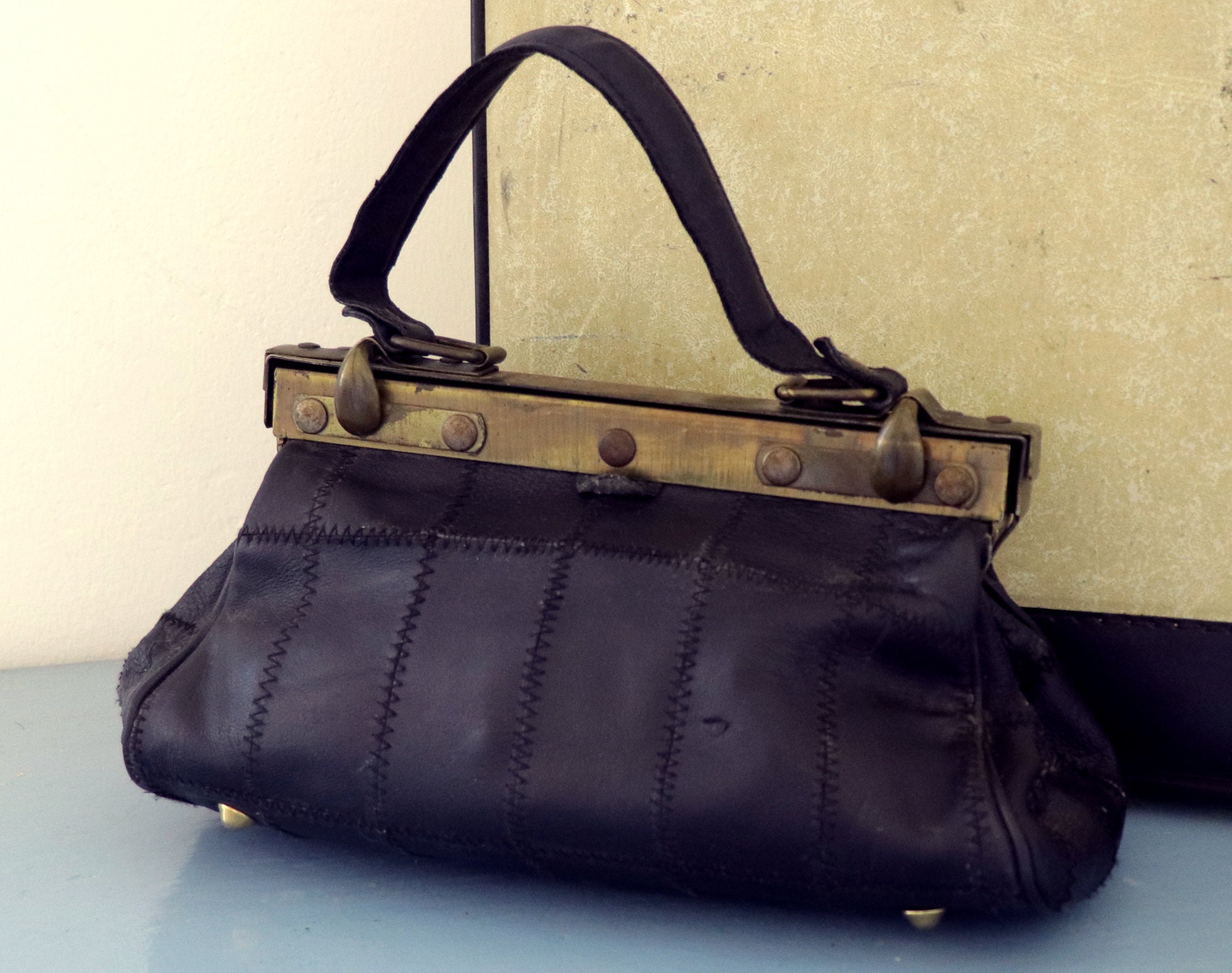 Classic Gladstone Bag, Kit Bag in English Bridle Leather