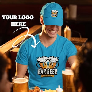 Custom Logo T-Shirt,  Custom Company Logo T-Shirt, Personalized Business Branding Tee, Custom Printed Logo, Work Shirt,  Bella Canvas 3001