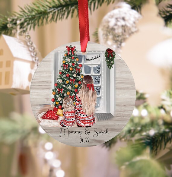 Double sided personalized christmas ornaments Clearance