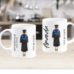 Personalized Graduation Coffee Mug, Graduation Gift 2020, Custom Grad mug, Senior Graduation Gift, High School Grad, Diploma, Class of 2020