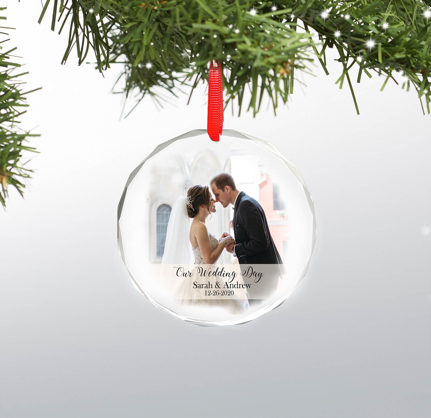 Wedding day ornaments deals
