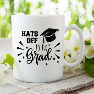 Taza de café de graduación personalizada, regalo de graduación 2020, taza de graduación personalizada, regalo de graduación de último año, graduado de la escuela secundaria, diploma, clase de 2020