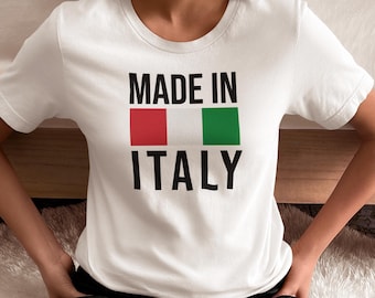 Vintage Italien T-Shirt: Italien Souvenir - Bella Canvas 3001