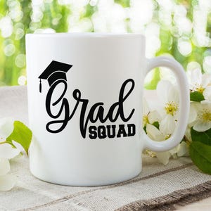 Taza de café de graduación personalizada, regalo de graduación 2020, taza de graduación personalizada, regalo de graduación de último año, graduado de la escuela secundaria, diploma, clase de 2020
