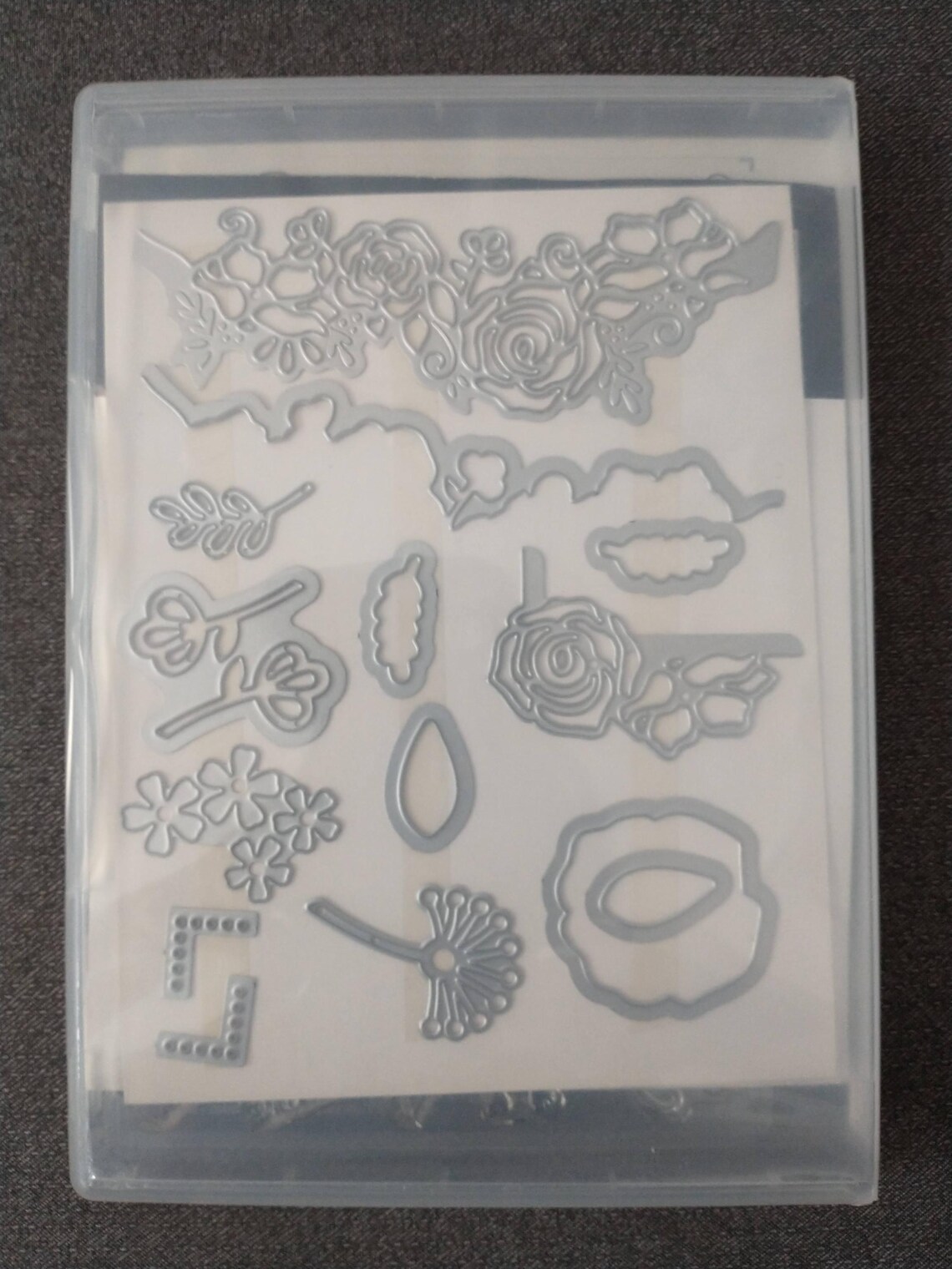 Stampin' up 148624 Forever Lovely Photopolymer Stamp Set and Lovely ...