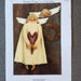 Rare Vintage Christmas Angel Cloth Art Doll Pattern From Reets' Rags to ...