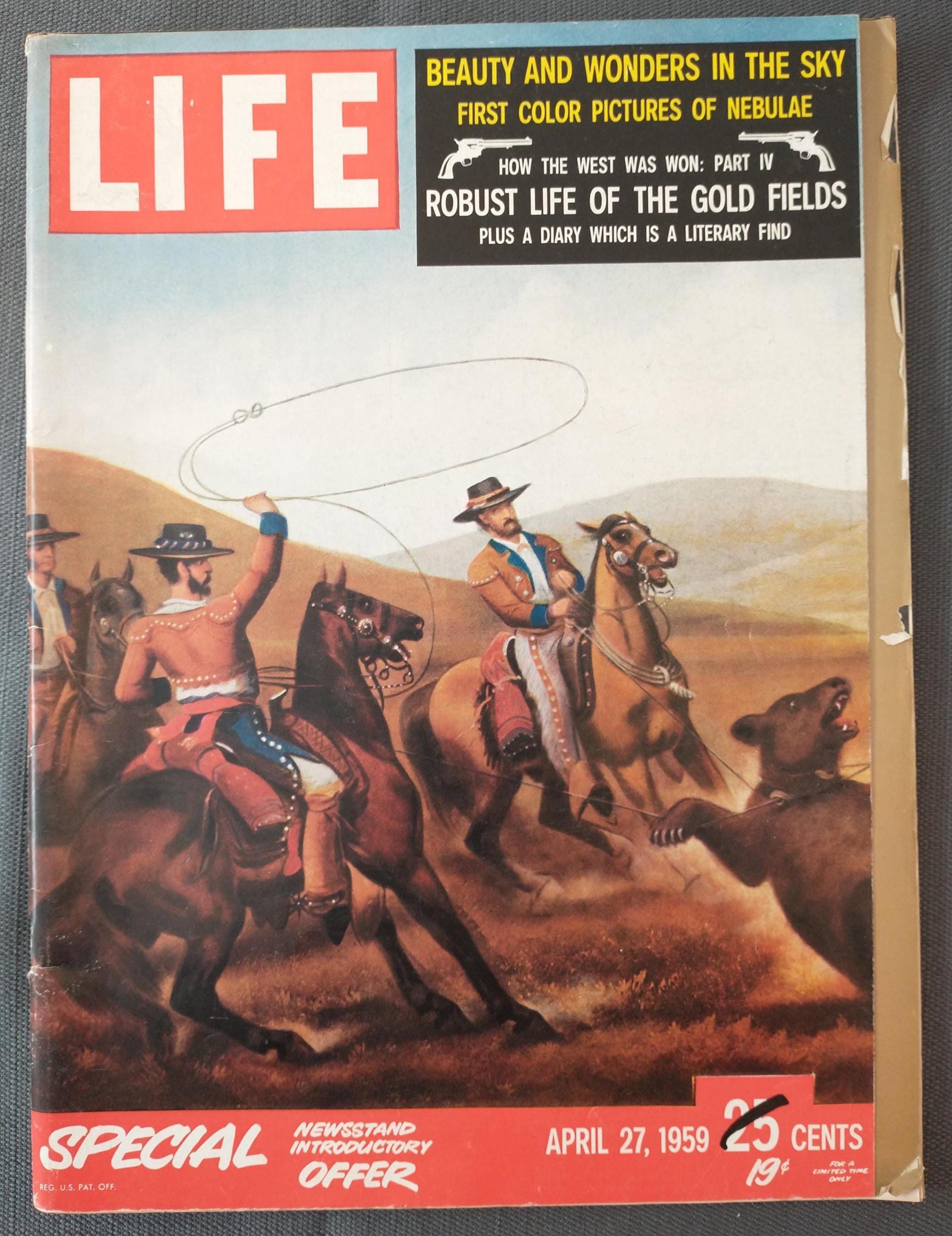 Vintage Life Magazine, April 27, 1959 Issue, Complete Magazine